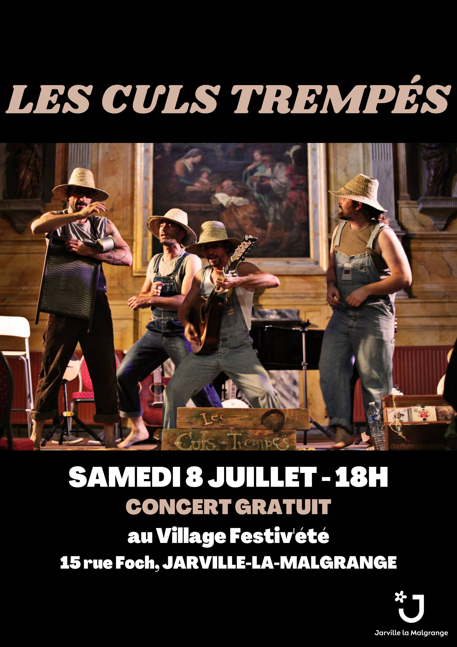 Concert LES CULS TREMPÉS - Nancy Curieux